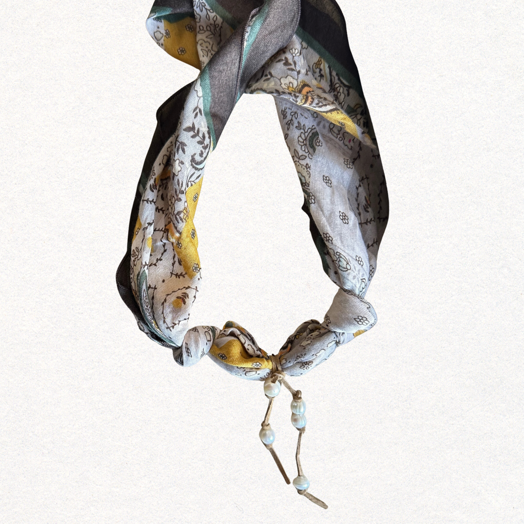 pearl scarf necklace