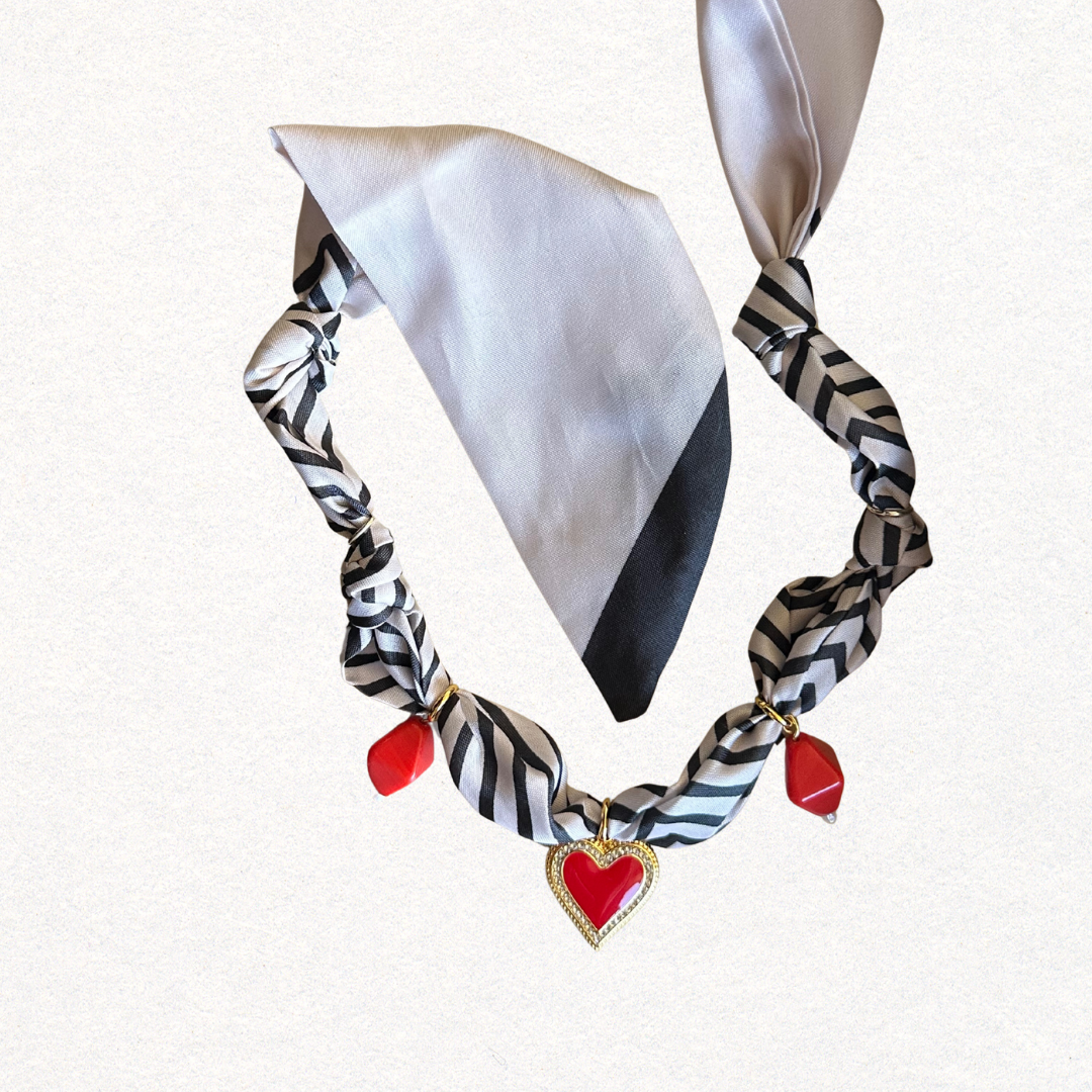 scarf necklace