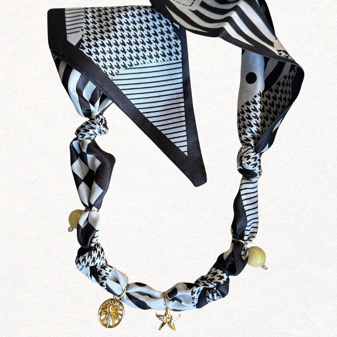 scarf necklace