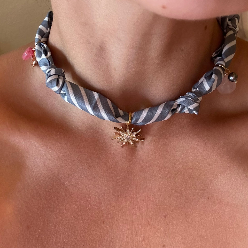 scarf necklace
