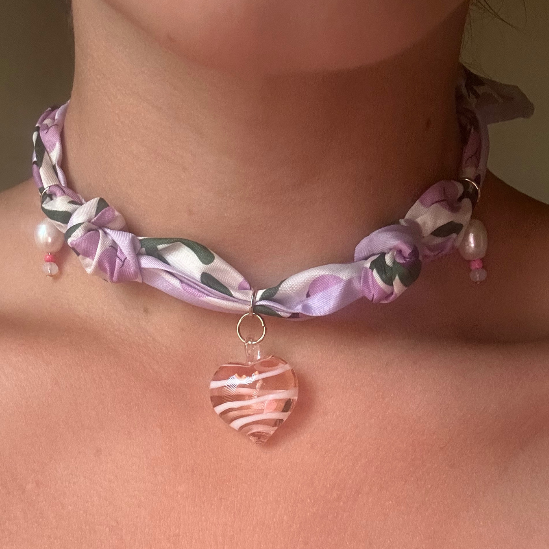 scarf necklace