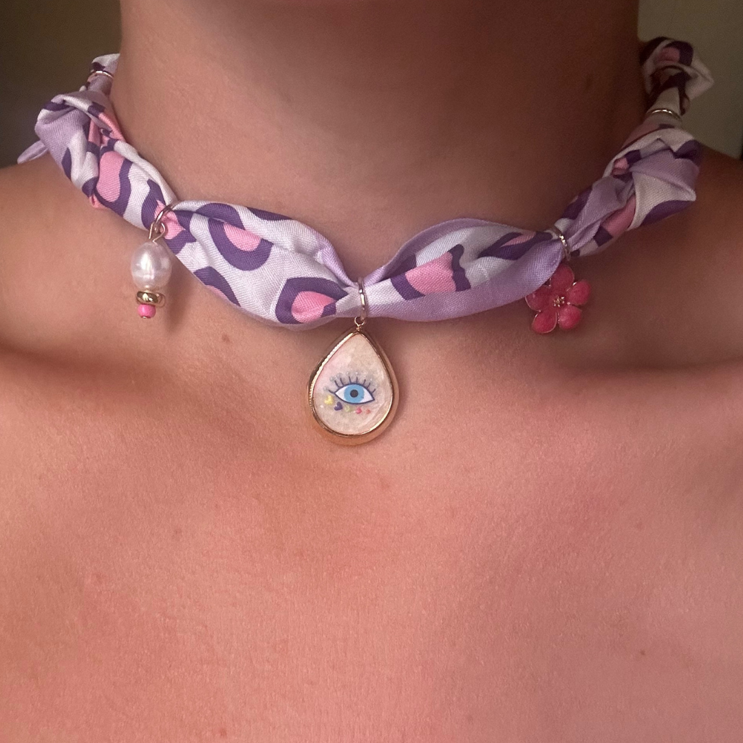 scarf necklace