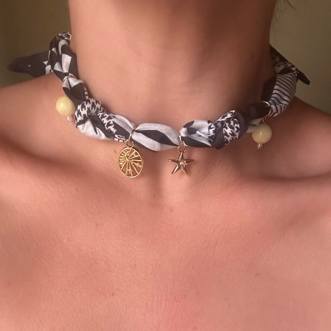 scarf necklace