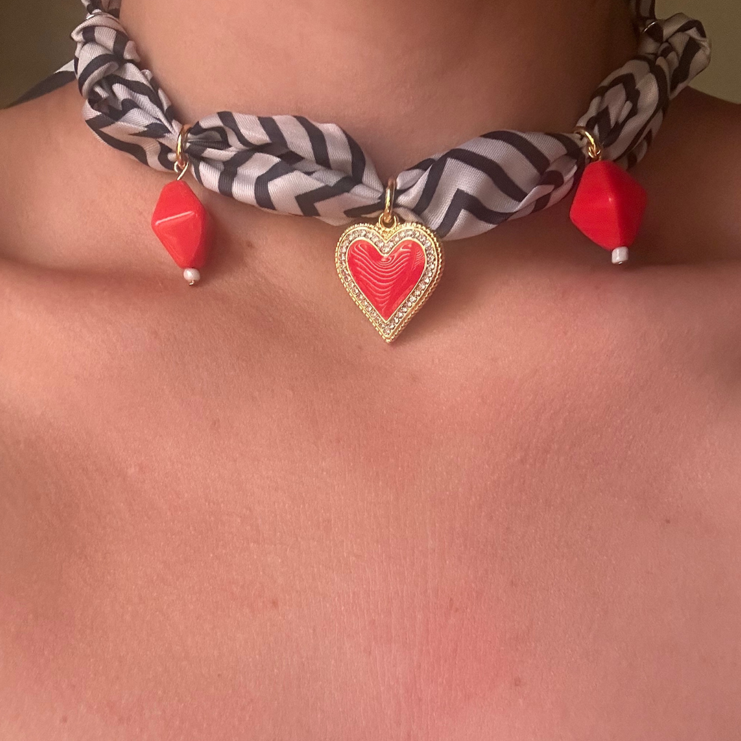 scarf necklace