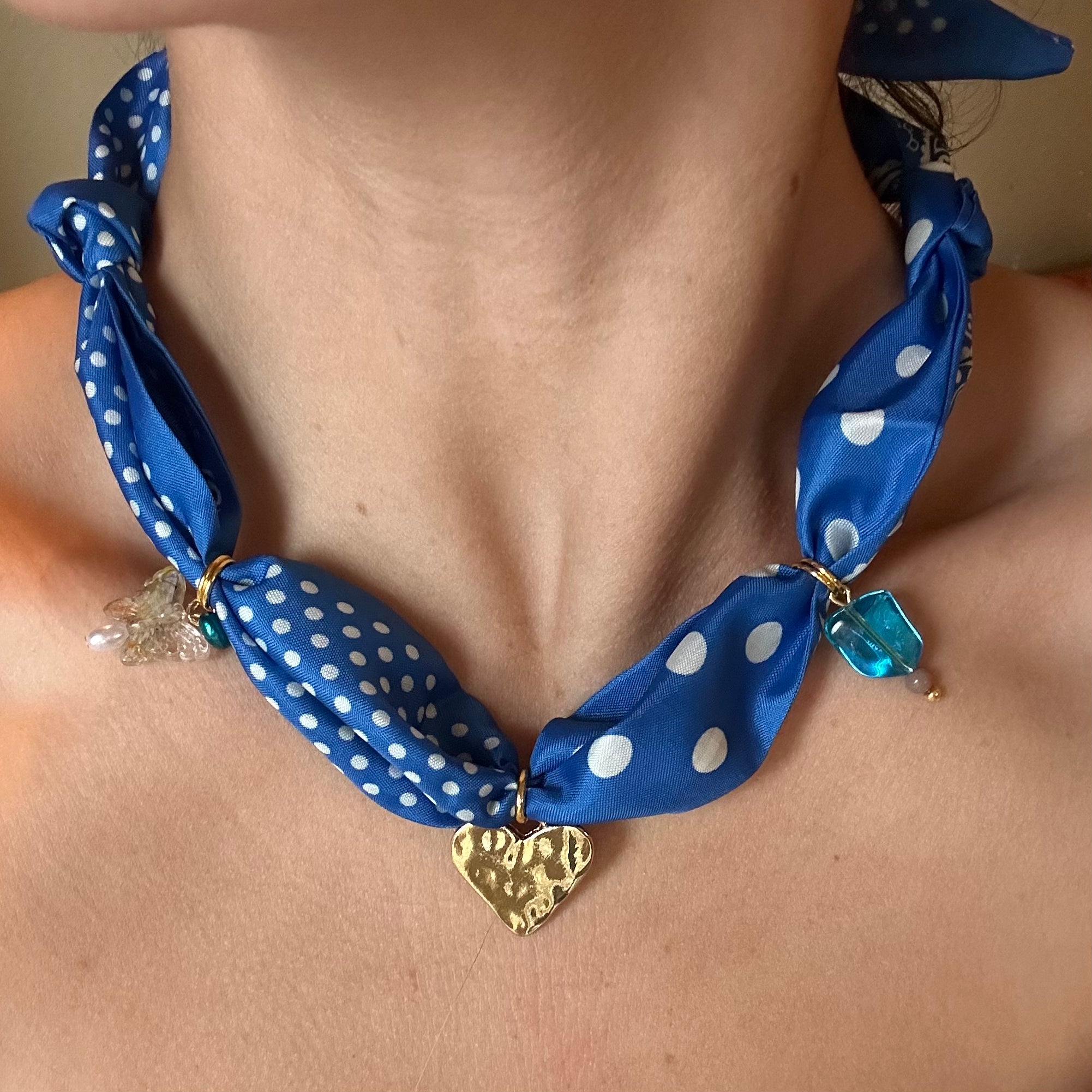 scarf necklace