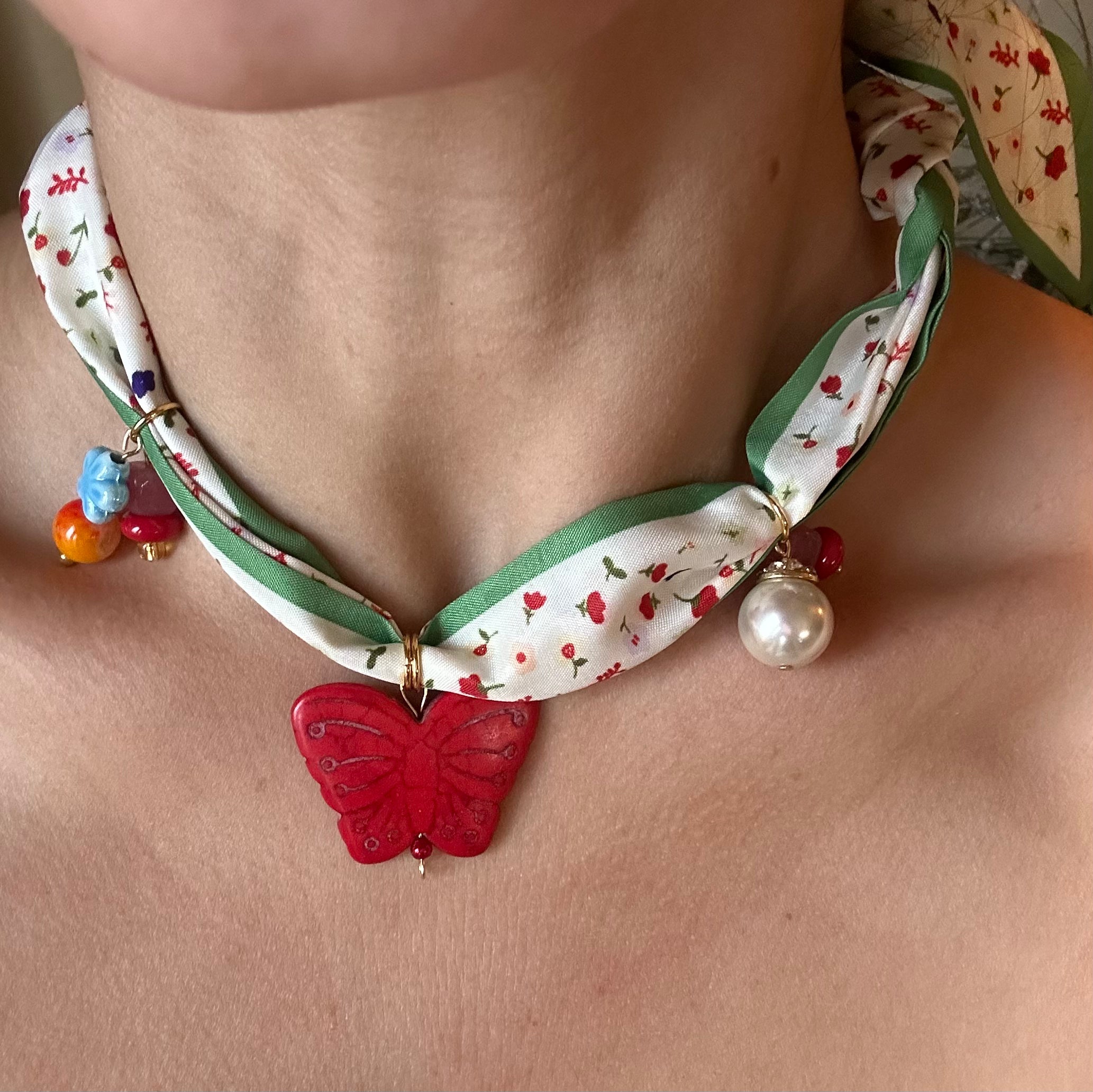 scarf necklace