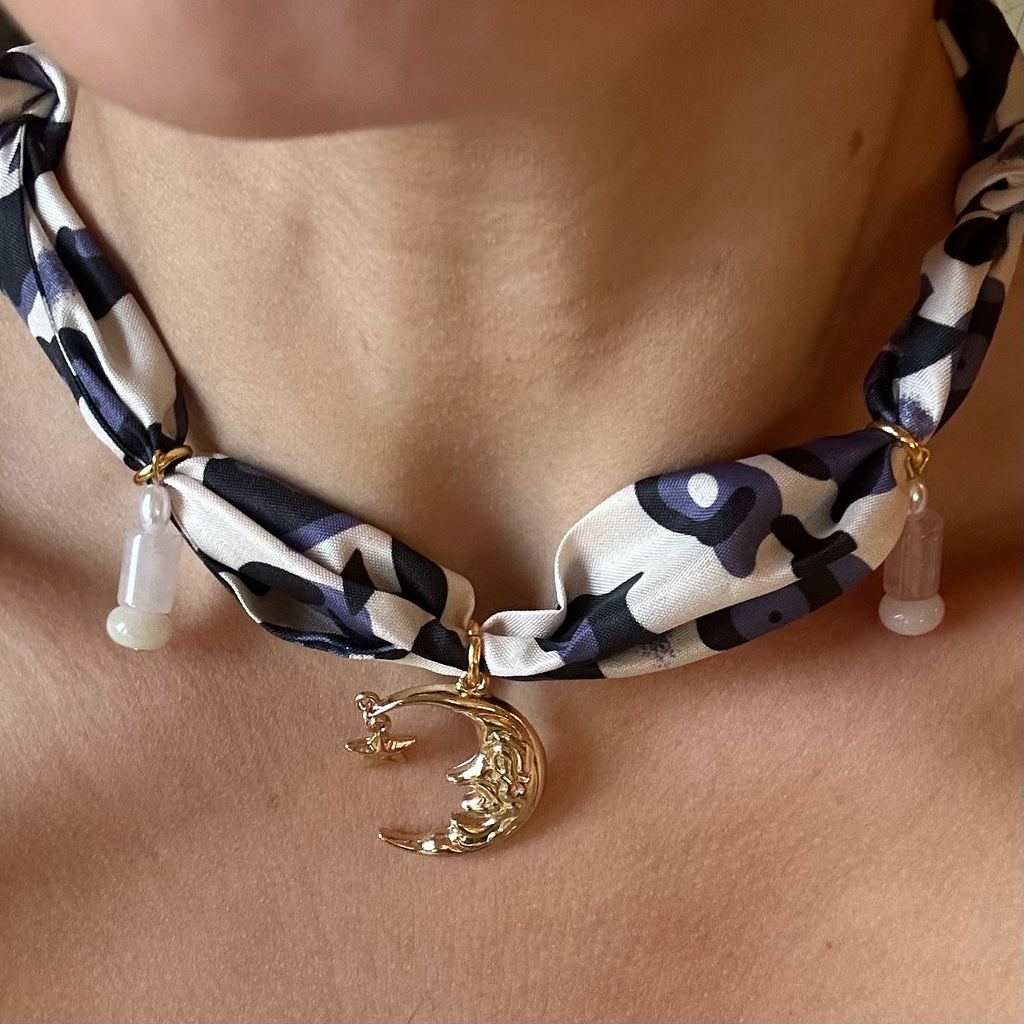 scarf necklace