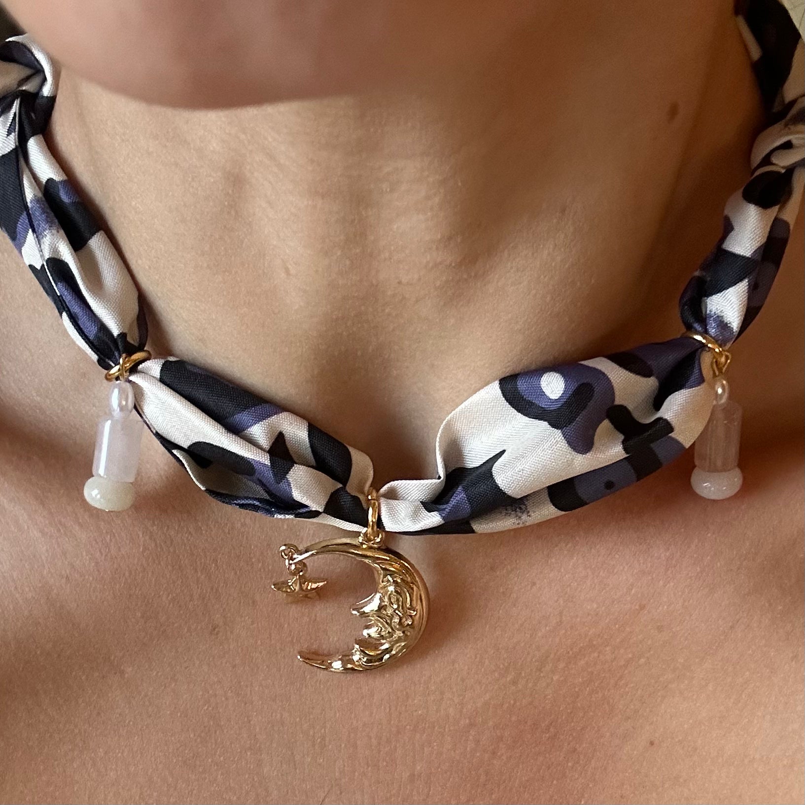 scarf necklace