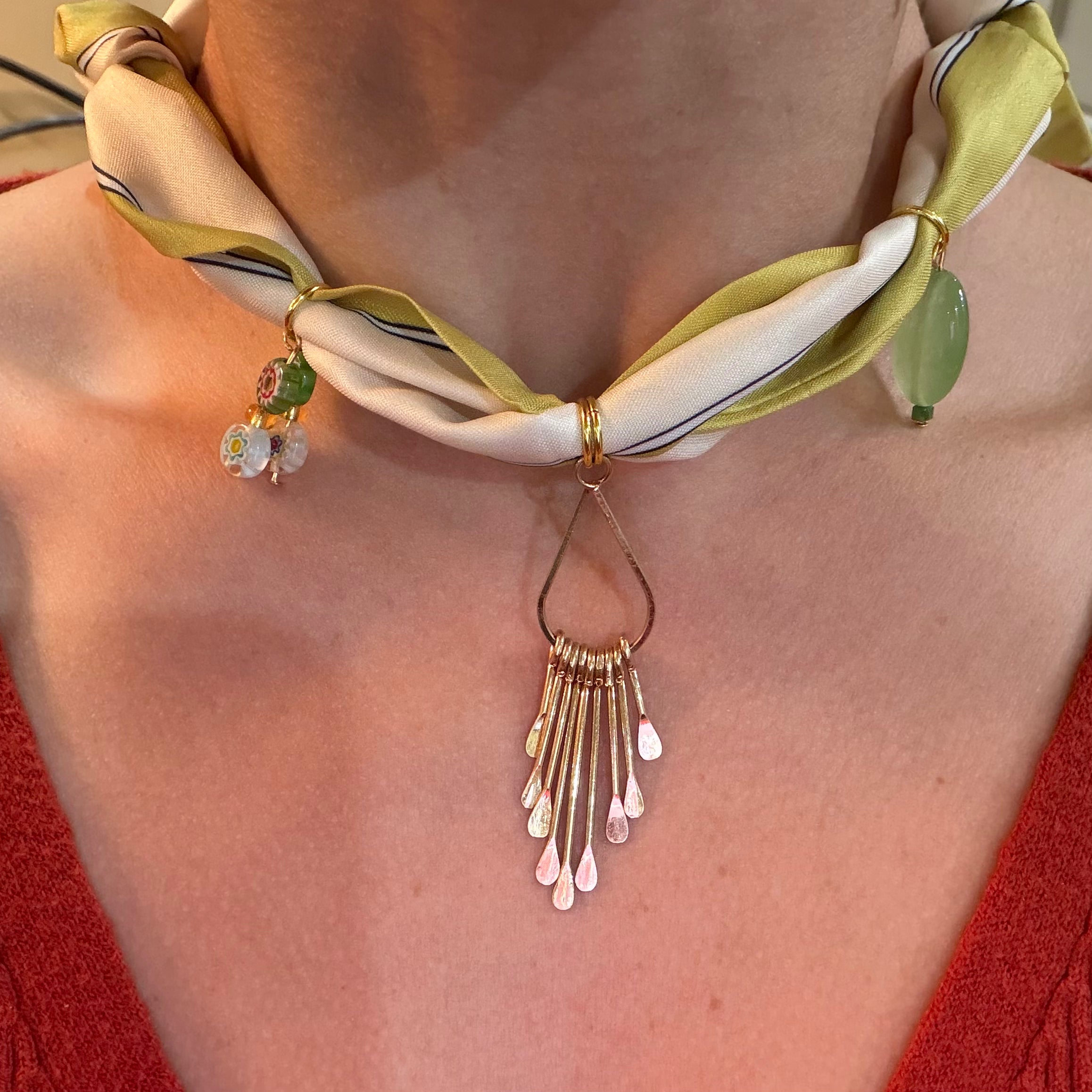 scarf necklace