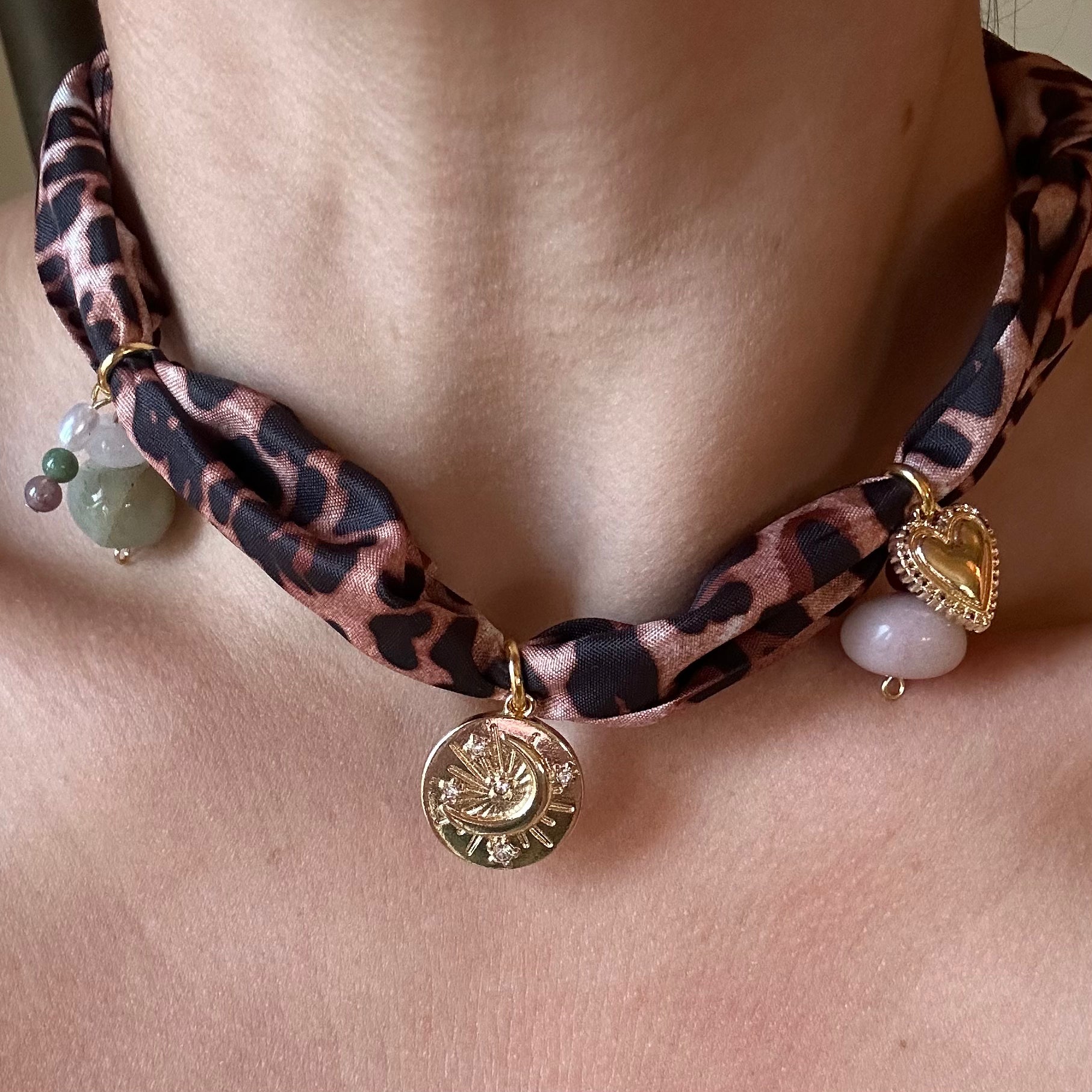 scarf necklace