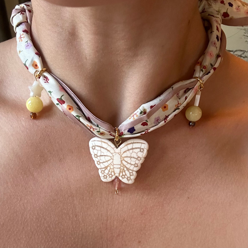 scarf necklace