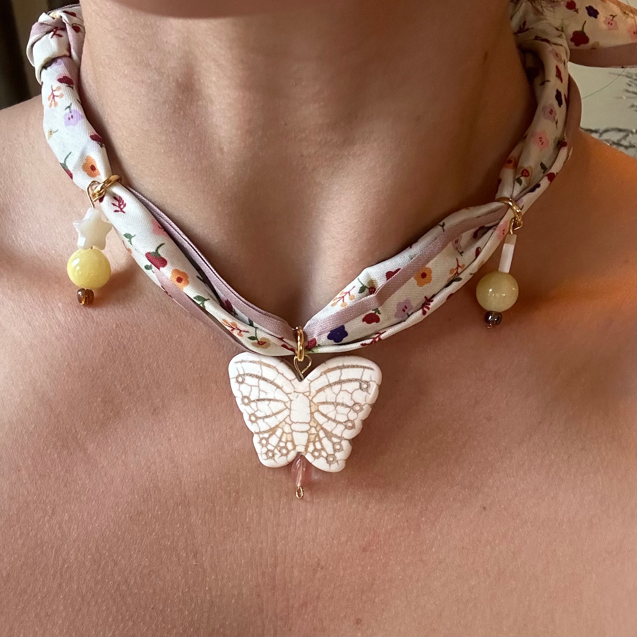 scarf necklace