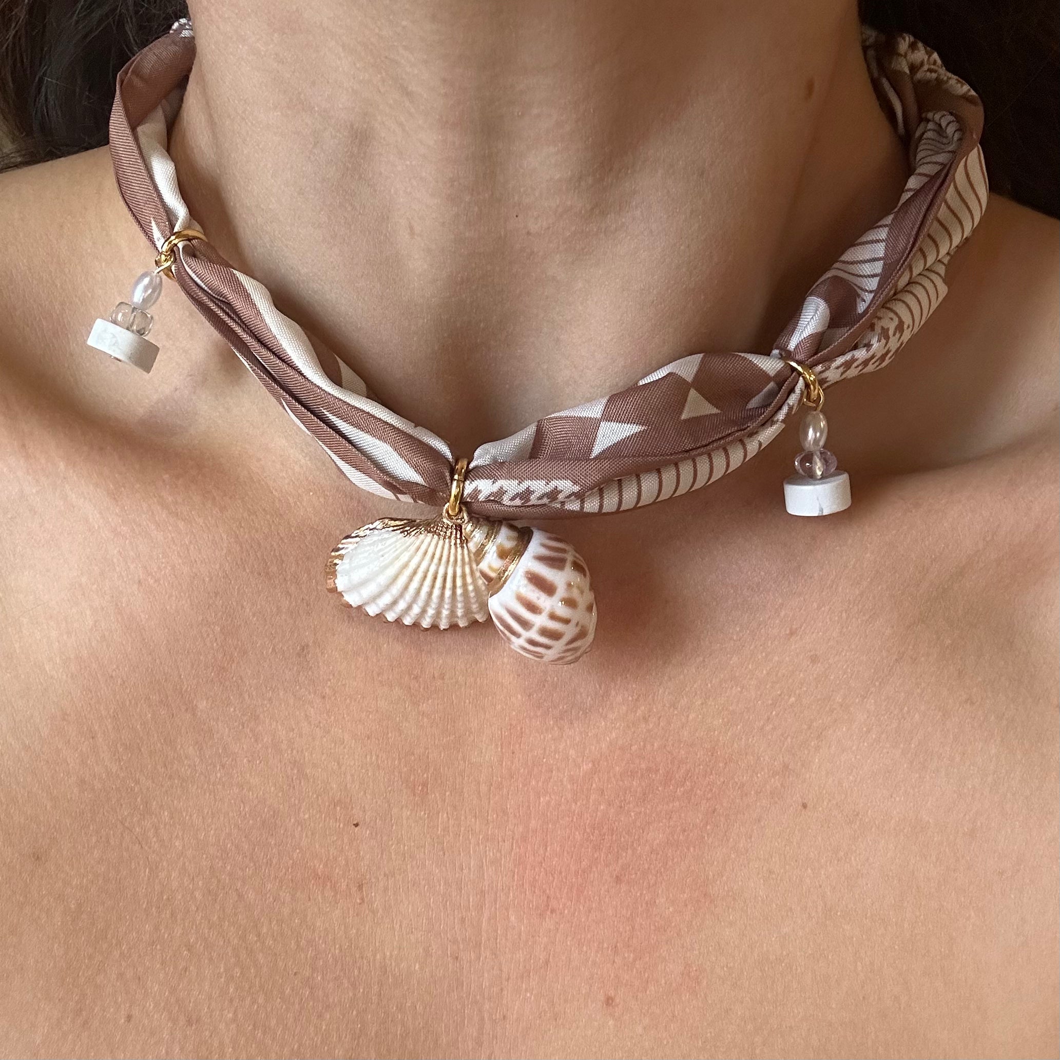 scarf necklace