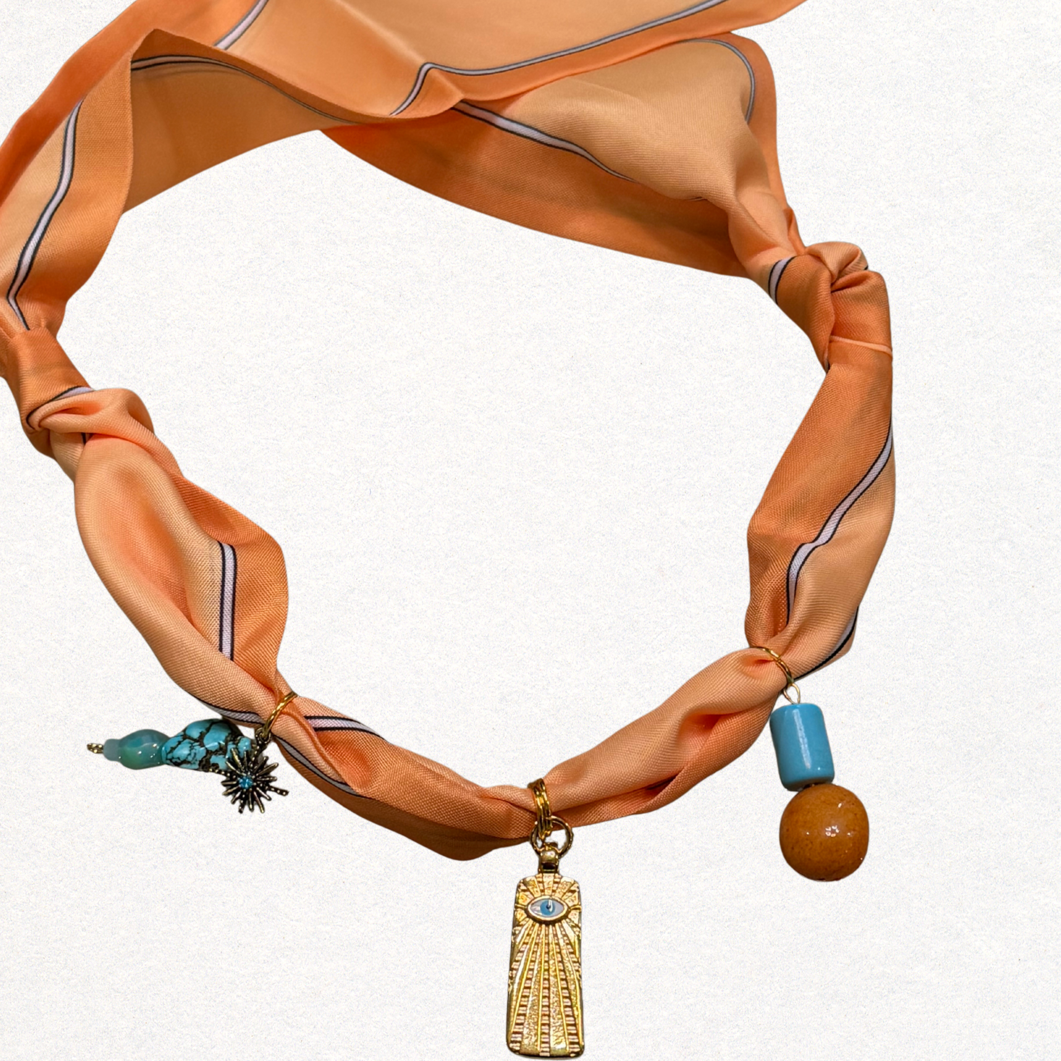 scarf necklace