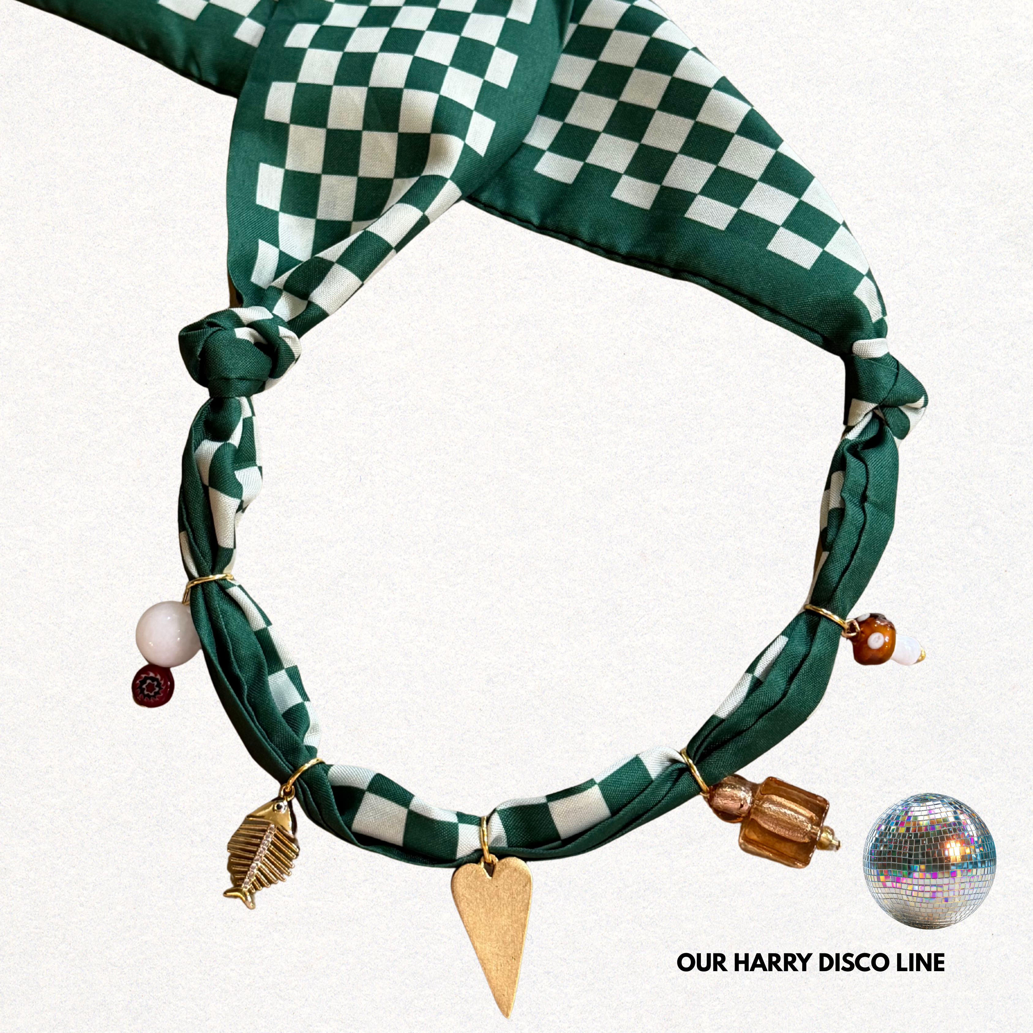 HS scarf necklace