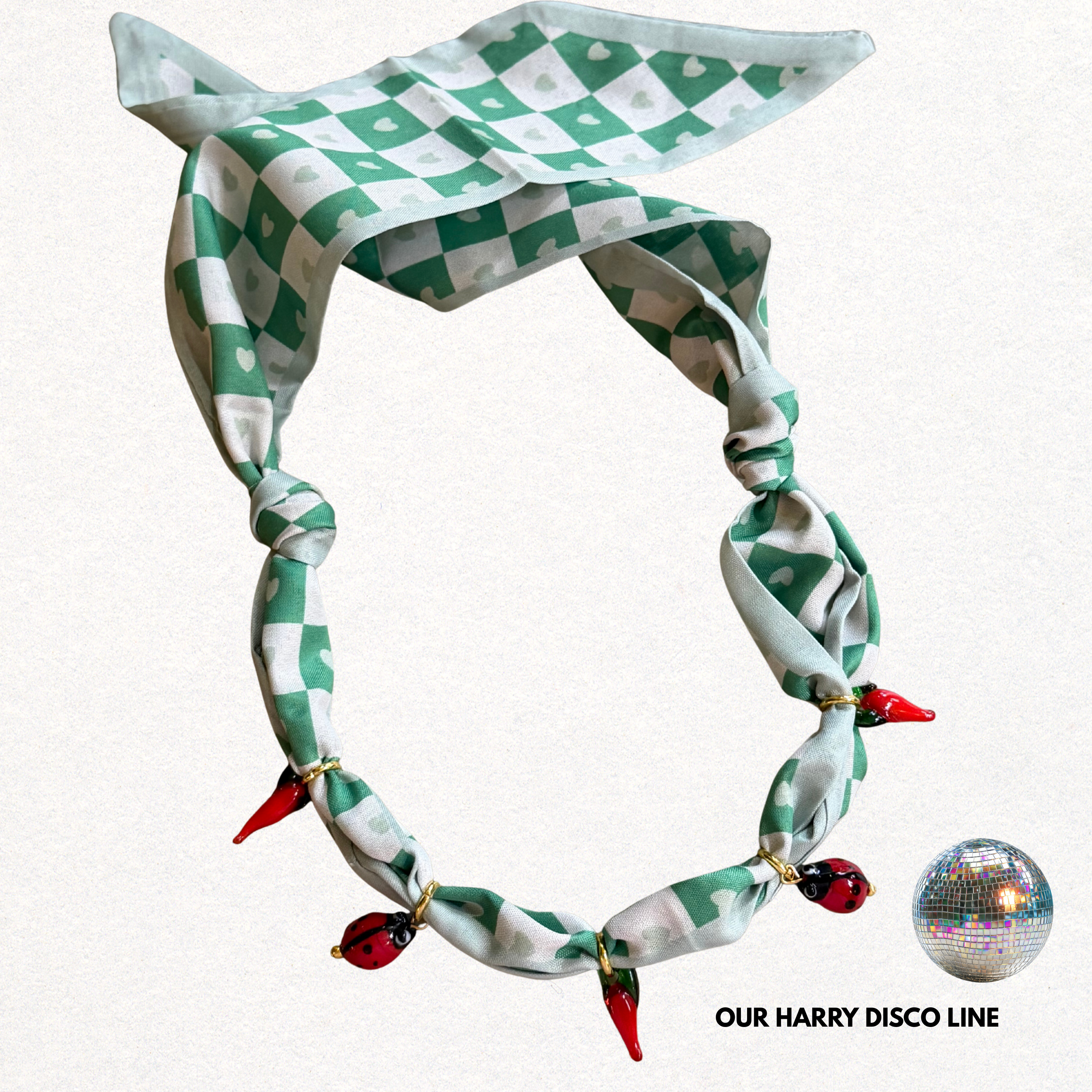 HS scarf necklace