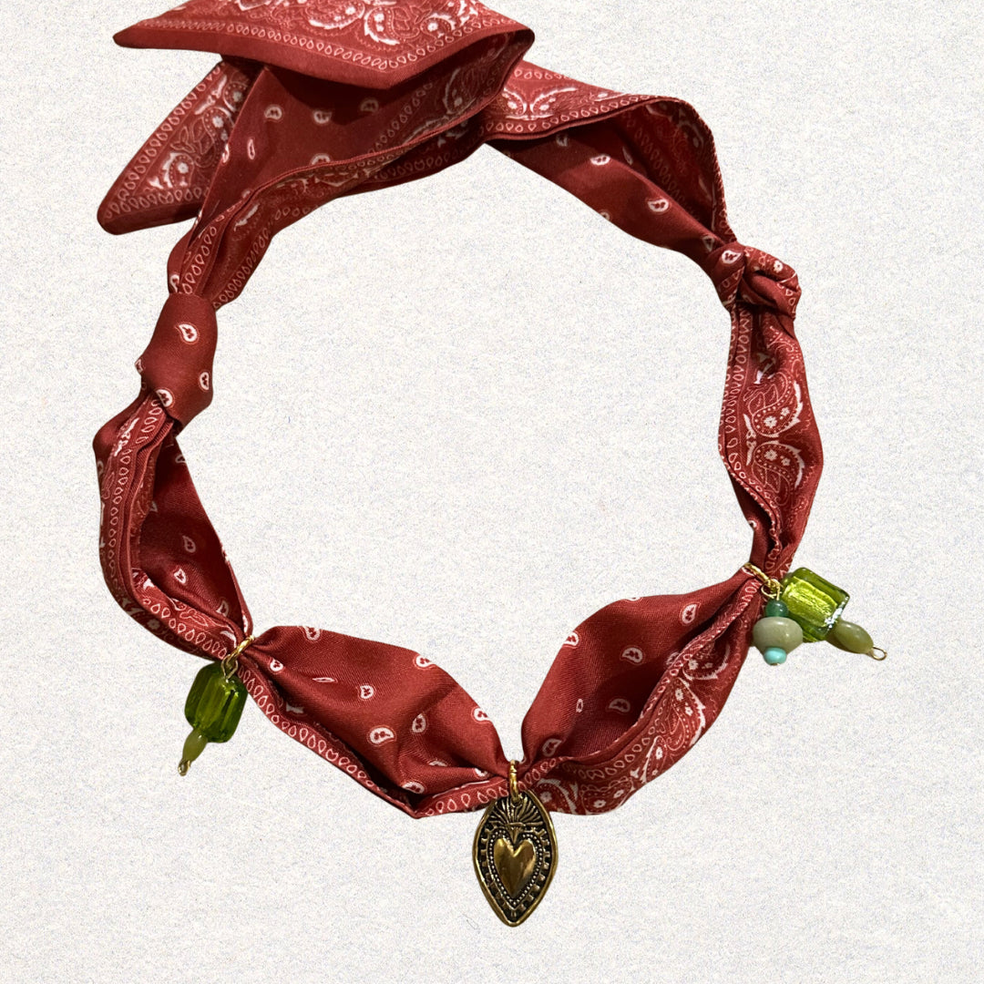 scarf necklace