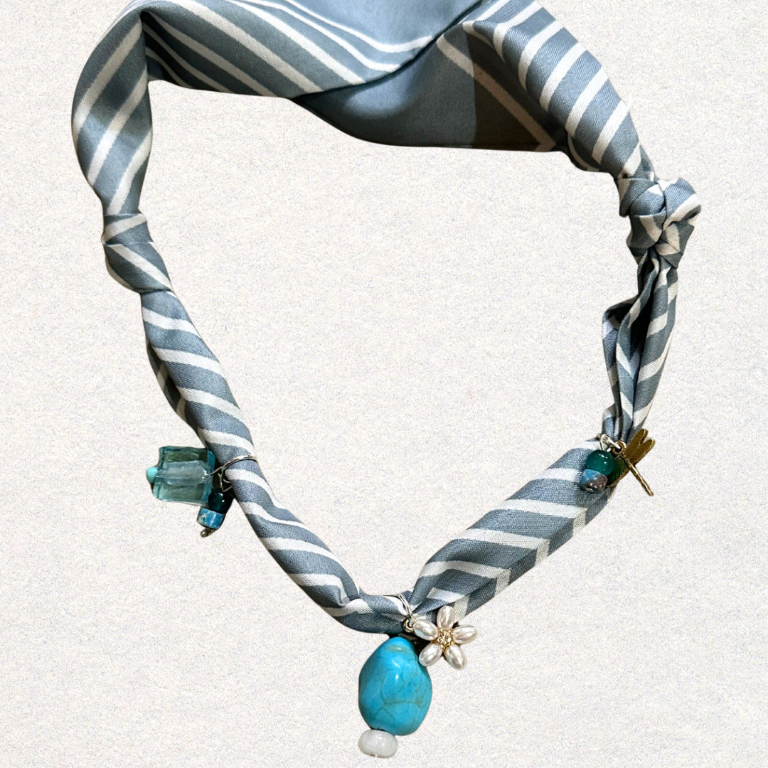 scarf necklace