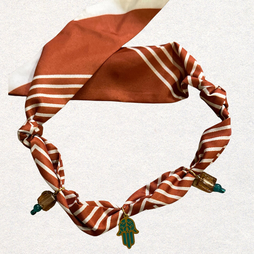 scarf necklace