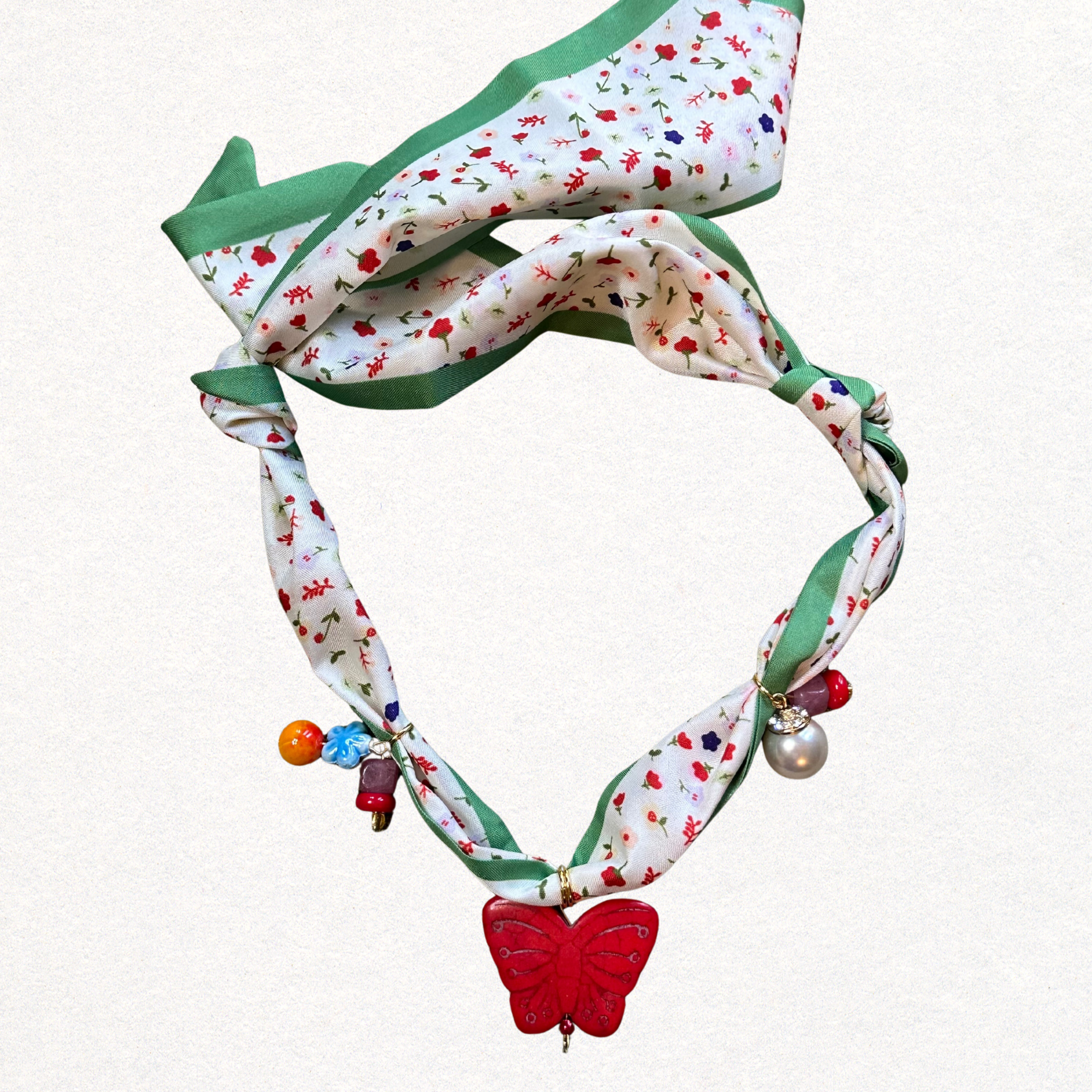 scarf necklace
