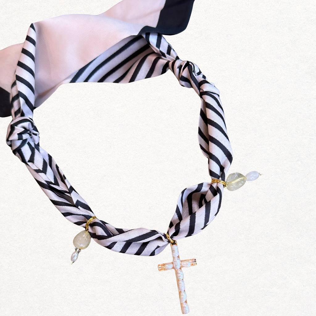 scarf necklace