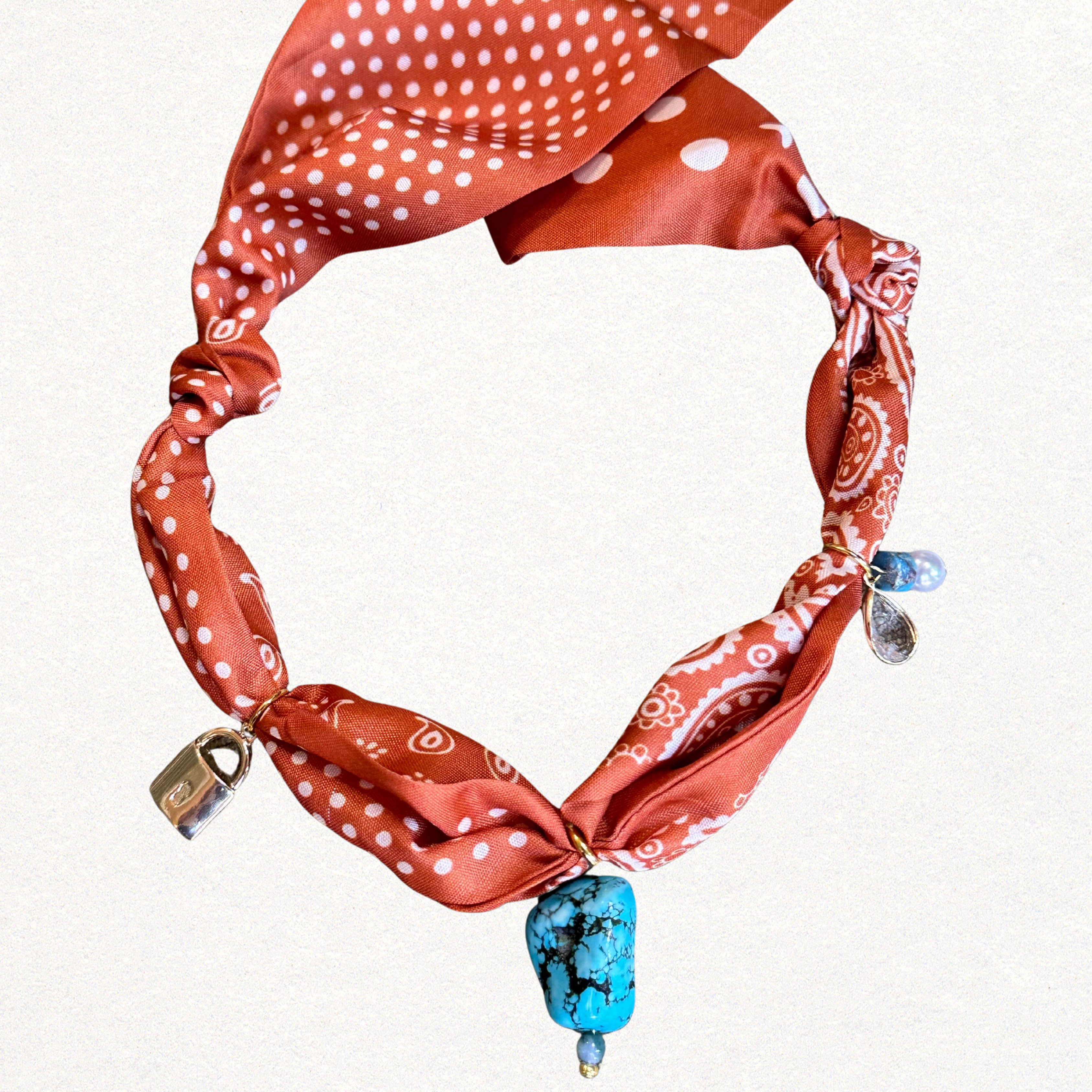 scarf necklace