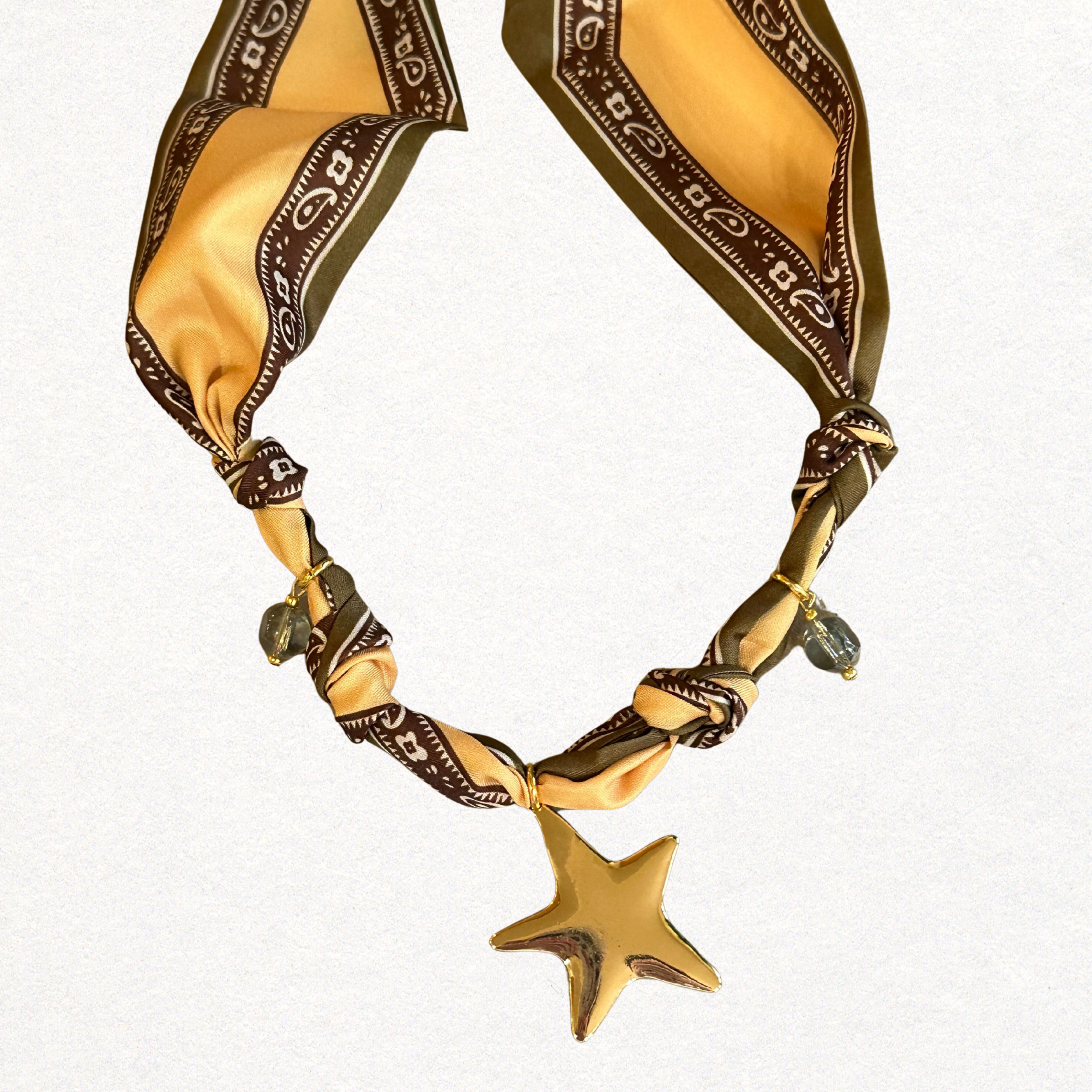 scarf necklace