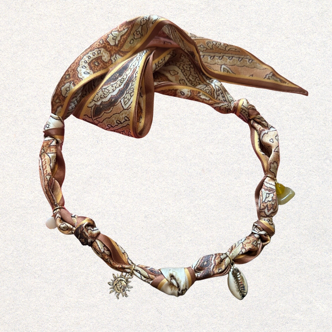 scarf necklace